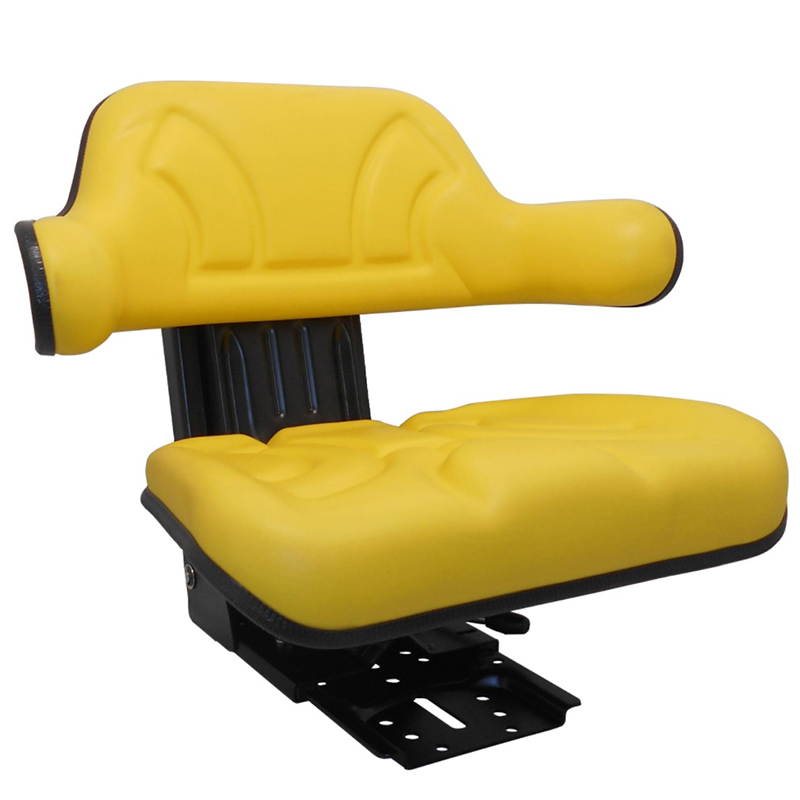 Κάθισμα με μπράτσα ίσια & λοξή βάση (κίτρινο)