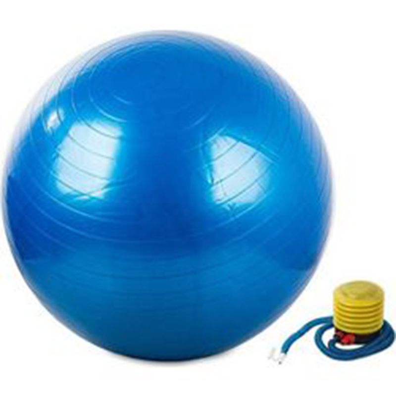 Μπάλα Γυμναστικής Pilates & Ασκήσεων με Τρόμπα Φουσκώματος/Αέρος-Yoga Ball 65cm