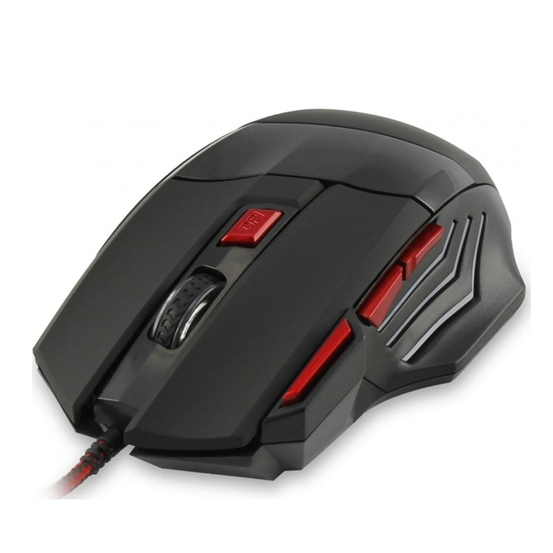 ενσύρματο ποντίκι gaming andowl q-802, σε μαύρο χρώμα