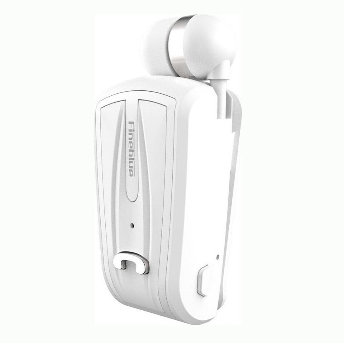 bluetooth headset fineblue f-v6 mini wireless σε λευκό χρώμα